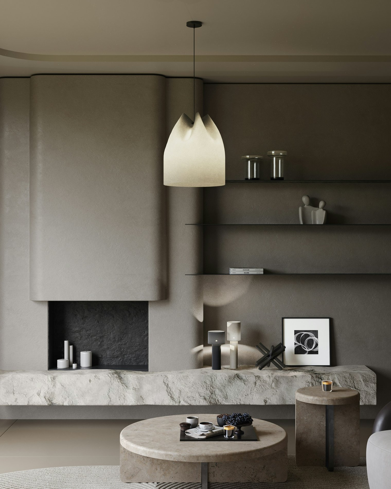Considered interior of a contemporary Australian home
